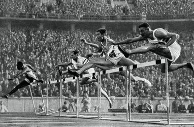 Forrest Towns, amerikansk olympisk mästare på 110 meter häck, 1936