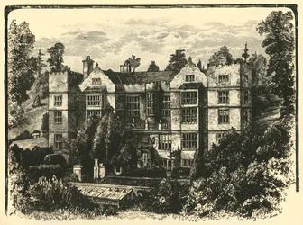 Fountains Hall, 1898.