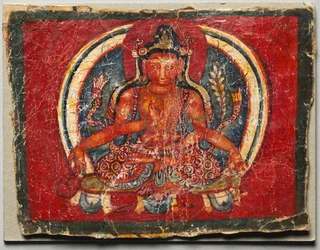 Fyrarmad Maitreya, ca. 1200.