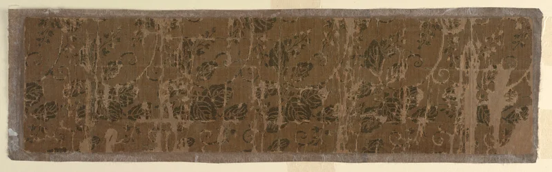 Fragment av en buddhistisk mantel kesa, Momoyama eller Edo period, sent 1500-1600-tal.
