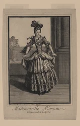 Françoise Fanchon Moreau, slutet av 1600-talet.