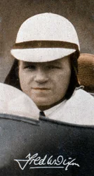 Fred Dixon, engelsk motorcykelförare, 1935