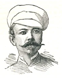 Frederic Villiers, 1851-1922, brittisk krigskonstnär och krigskorrespondent, 1893.