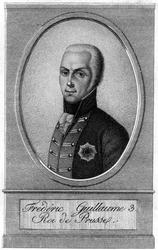 Fredrik Vilhelm III, kung av Preussen, 1800-talet