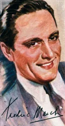 Fredric March, 1897-1975, två gånger Oscarsbelönt amerikansk skådespelare, 1900-talet