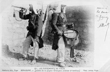 Franska främlingslegionen, Beni Ounif, Algeriet, 1904