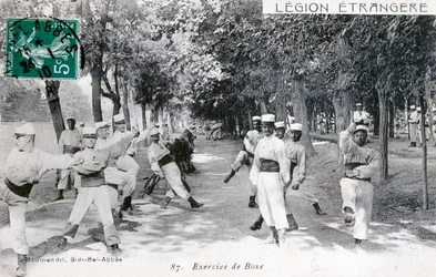 Franska främlingslegionen, Sidi Bel Abbes, Algeriet, 1910