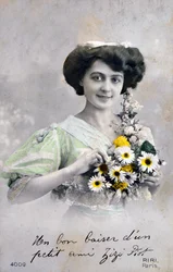 Franskt vykort, c1900
