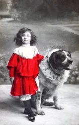 Franskt vykort, c1900
