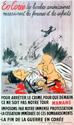 Fransk anti-koreansk krigsaffisch, 1950