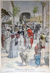 Fransklärare besökte Algeriet under skolloven 1903