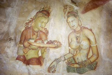 Fresco/Ladies of Sigiriya/Sri Lanka