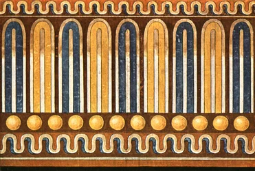 Fris från François Tomb Tomba François i Vulci, Italien, 1928.