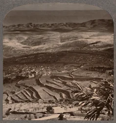 Från Olivet till Döda havet, över 40 miles av avfall, c1900