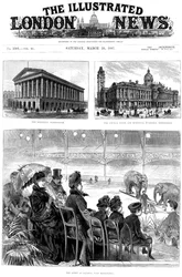 Framsidan av The Illustrated London News, 1887
