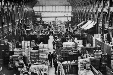 Fruktavdelningen, Covent Garden, London, 1926-1927