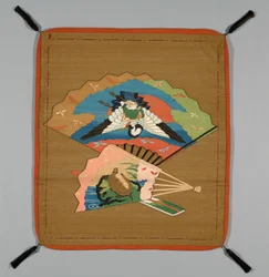 Fukusa presentomslag, Japan, sen Edo-period 1789-1868 Meiji-period 1868-1912, 1800-talet.