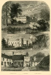 Fulham Palace 1798, c1878.