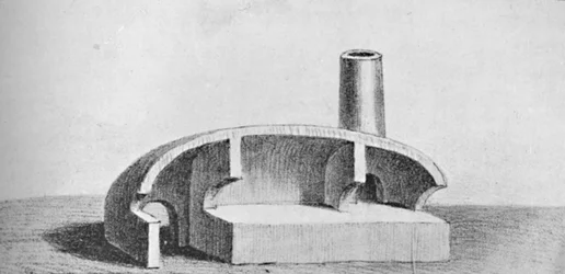 Ugn använd i lukten av koppar, c1826, 1911