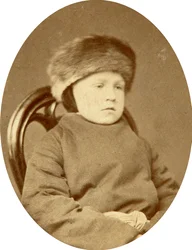 Fjodor Fjodorevich Dostojevskij, son till den ryske författaren Fjodor Dostojevskij, 1870-talet