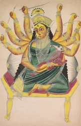 Ganesha-Janani Ganeshs mor, 1800-talet.