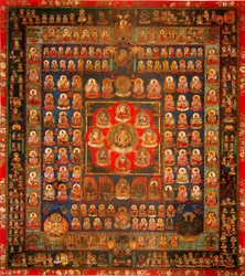 Garbhadhatu Circle, 8:e 900-talet