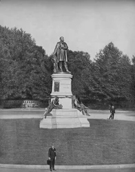 Garfield-statyn, Washington, D.C., c1897.