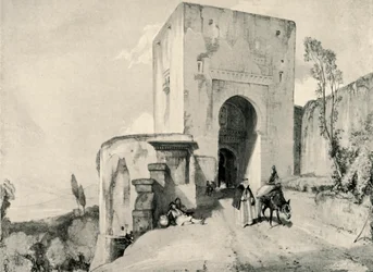 Rättvisans port, 1800-talet, 1907.
