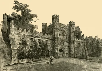 Gateway of Battle Abbey, 1898.