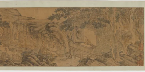 Samling vid Orchid Pavilion, Mingdynastin, 1500-1600-talet.