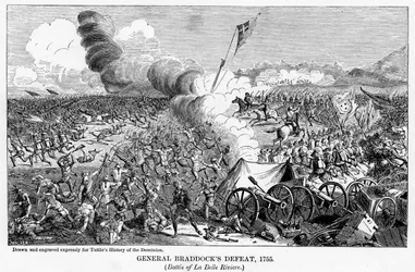 General Braddocks nederlag, 1755, 1877