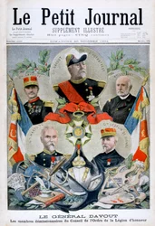 General Davout och medlemmar av rådet för Legion d