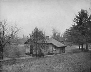 General Grants Log Cabin, Fairmount Park, Philadelphia, c1897.
