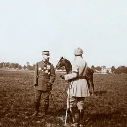 General Henri Gouraud, Chalons, Marne, norra Frankrike, c1914-c1918.