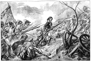 General Joubert vid slaget vid Rivoli, 14 januari 1797 1882-1884