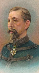 General Pierre Auguste Roques 1856-1920, fransk general och skapare av det franska flygvapnet, 1917