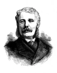 General Sir Frederick Haines, överbefälhavare för armén i Indien, c1880