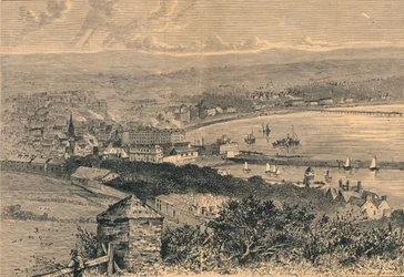 Allmän syn på Douglas, 1880