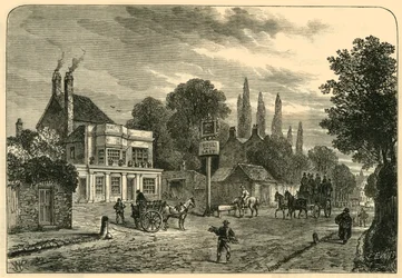 General View of Old Kentish Town, 1820, c1876.