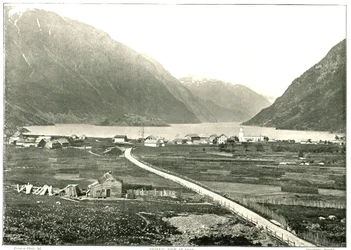 Allmän bild, Odde, Norge, 1895.