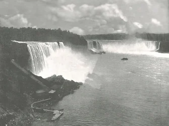 Översikt över Niagarafallen, 1895.