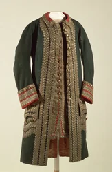 Generalens uniform, tillhörande Alexander Suvorov (1729-1800), sent 1700-tal (ulltyg och siden dekorerade med guldtråd)