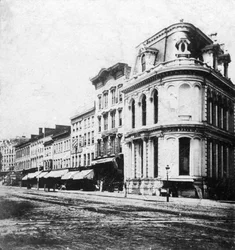 Genesee Street, Utica, New York, USA, tidigt 1900-tal