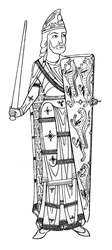 Geoffrey V, greve av Anjou, ca 1150-1155 1924