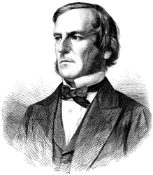 George Boole, engelsk matematiker och logiker, 1865