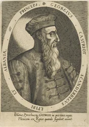 George Castriot 1405-1468, känd som Skanderbeg, ca. 1620.