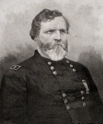 George Henry Thomas, från The Century Magazine, publicerad 1887 (gravyr)