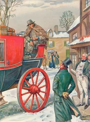 George Loveless 1797-1874 i kedjor från Dorchester till ett fängelse, 1834, 1934