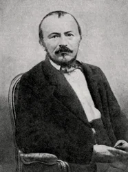 Gerard de Nerval, fransk poet, 1855