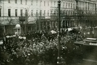 Tyska fångar i Warszawa, 1919.